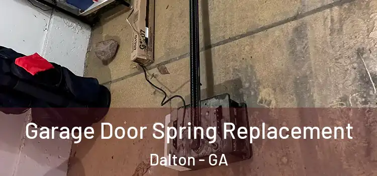  Garage Door Spring Replacement Dalton - GA