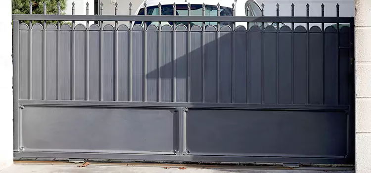 Metal Driveway Gate Installation Dalton