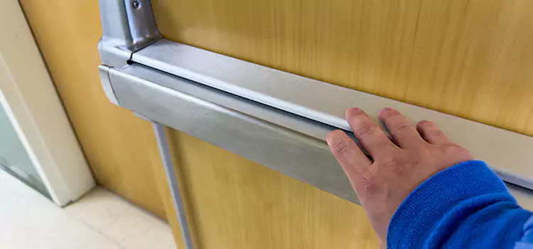 Installing a Push Bar on a Door Dalton
